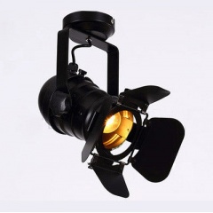 Classic Hollywood spotlight ceiling light