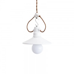 Brass fluted Pendant Light