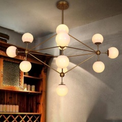 Ritz 14 head cluster chandelier