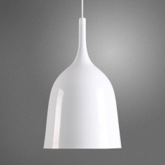 Copacabana White Minimalist Pendant Light