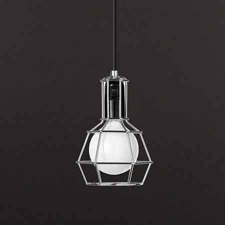 Work Lamp Cage Pendant Light