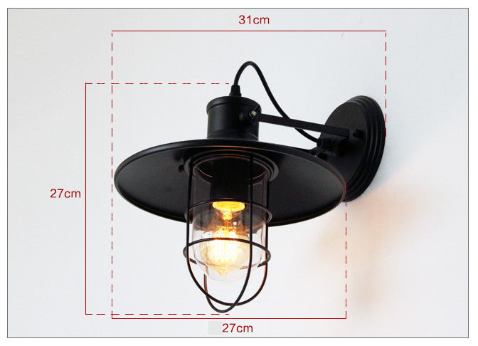 Harbour Sconce Vintage Industrial Wall Light