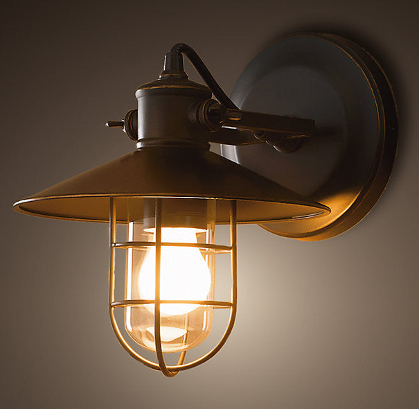 Harbour Sconce Vintage Industrial Wall Light