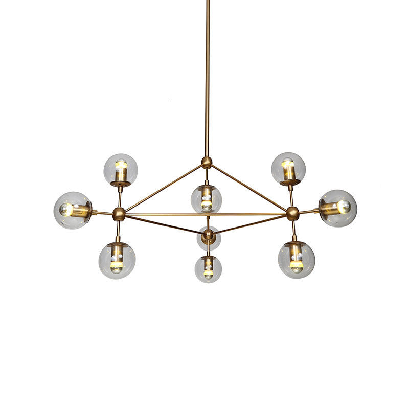 Ritz 10 head cluster chandelier