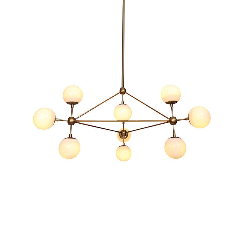 Ritz 10 head cluster chandelier