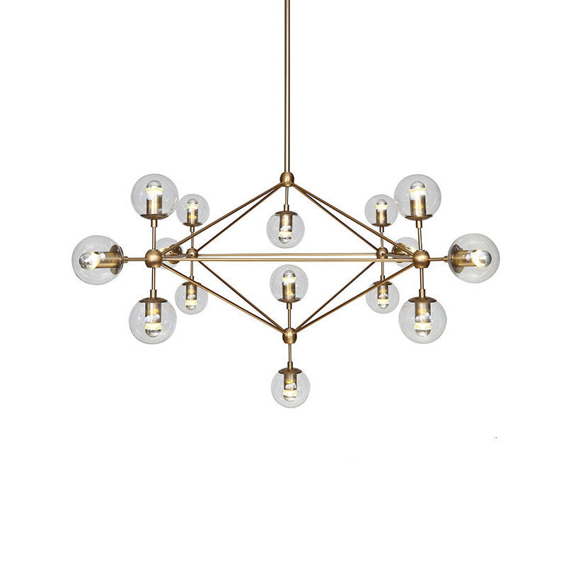 Ritz 15 head cluster chandelier