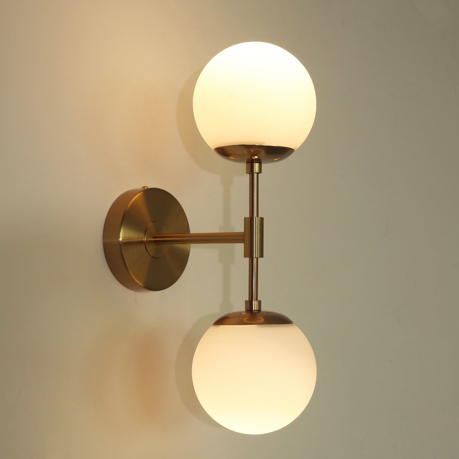 Ritz duo wall light sconce
