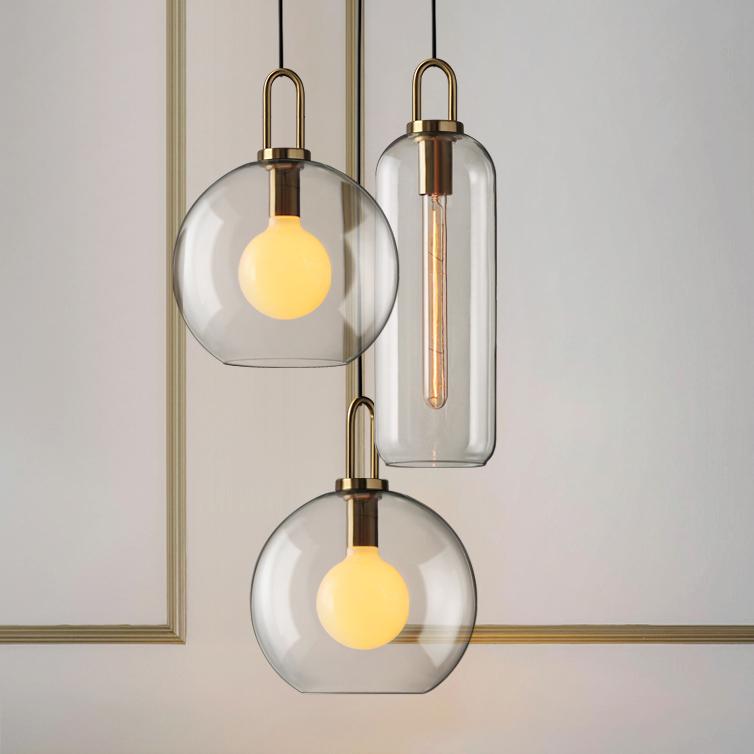 Yayoi glass on sale pendant light