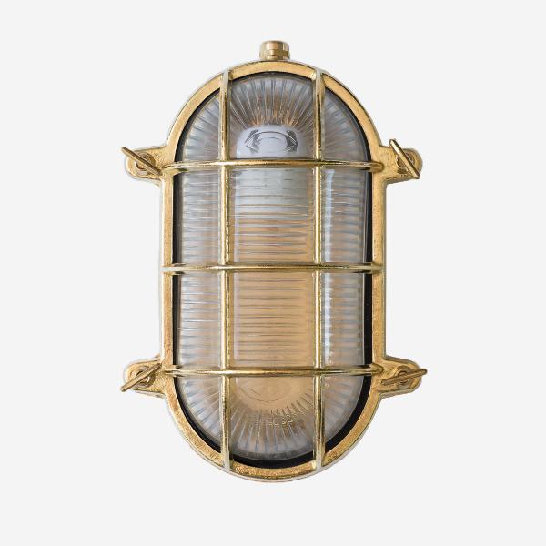 IP54 rated. Nautilus Oval Outdoor and Bathroom Wall Light
