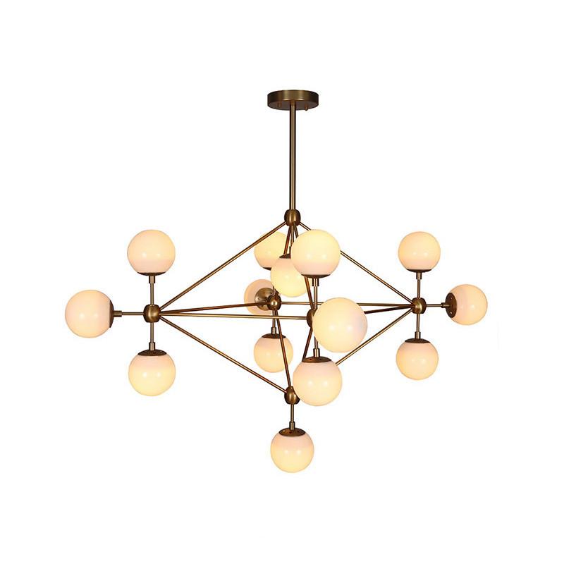 Ritz 14 head cluster chandelier