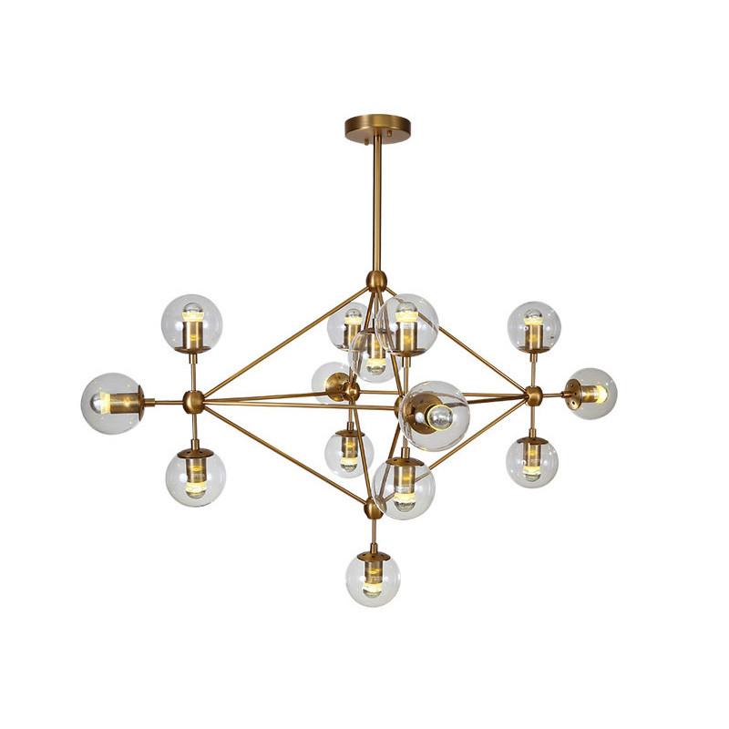 Ritz 14 head cluster chandelier