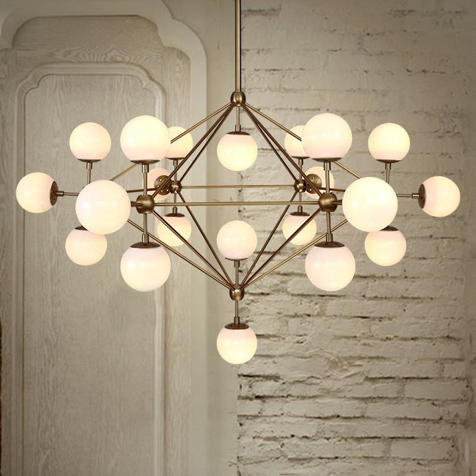 Ritz 21 head cluster chandelier