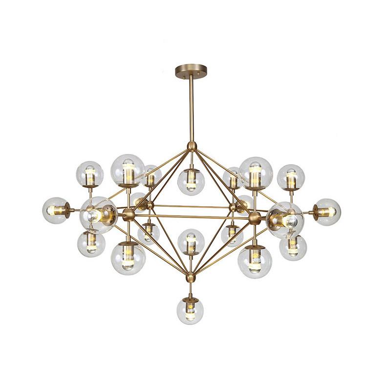 Ritz 21 head cluster chandelier