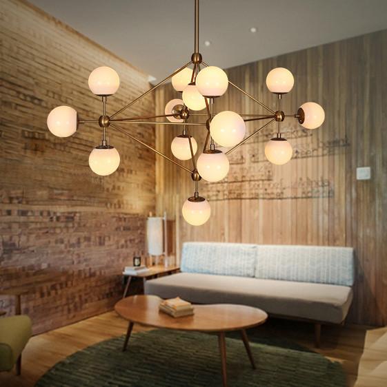 Ritz 21 head cluster chandelier