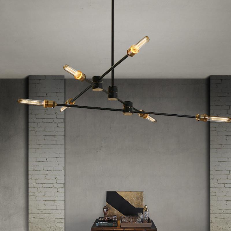 Circa pendant light - 3 lines (6 heads)